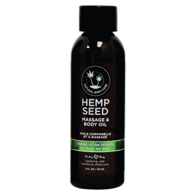 Hemp Seed Massage & Body Oil 59 ml - Naked In The Woods